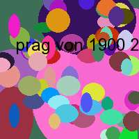 prag von 1900 2006