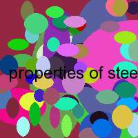 properties of steel