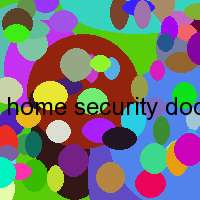 home security door